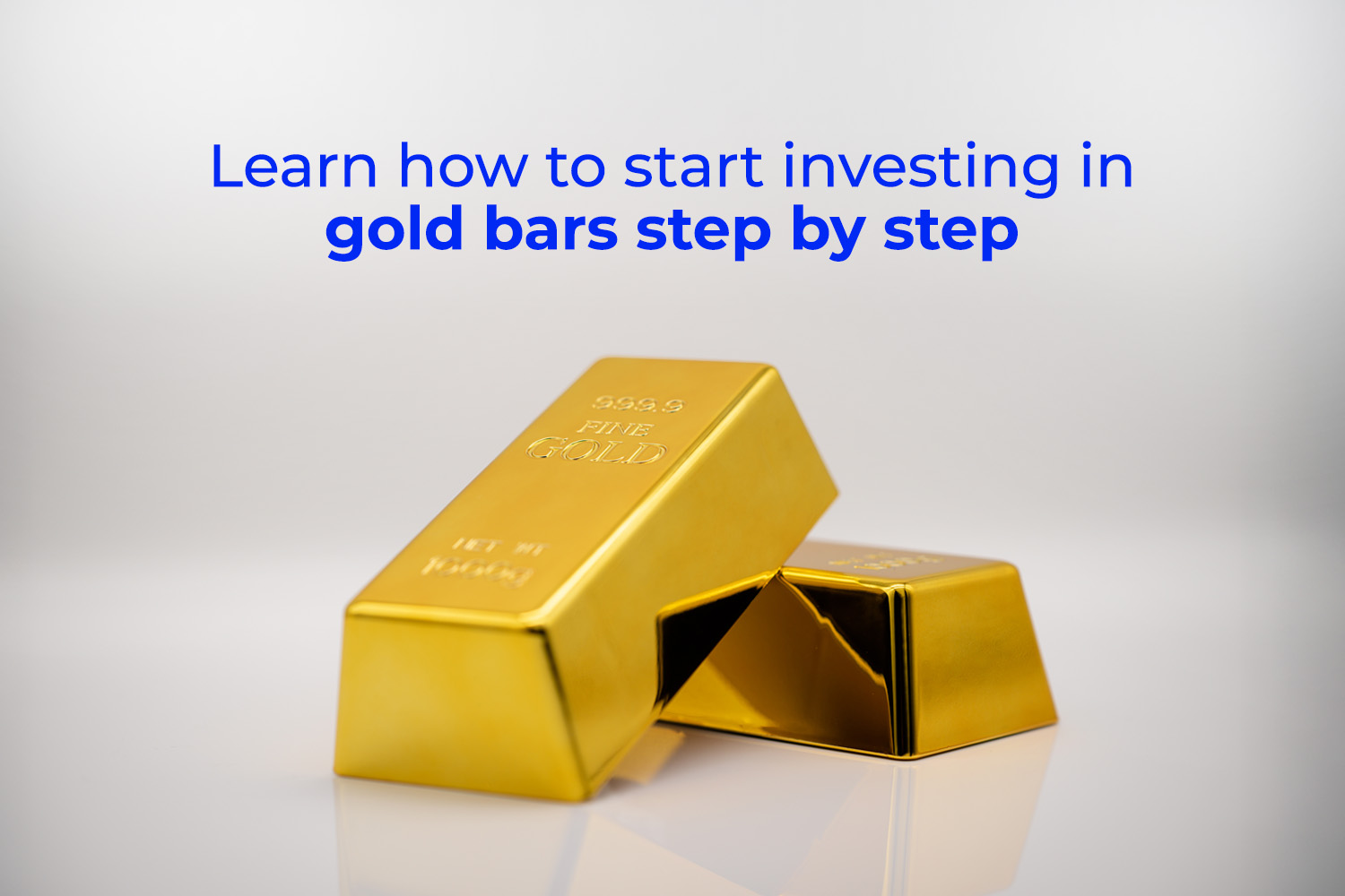 2 gold bars from How to start investing in gold bars article from money fellows app which is backed by the CBE and Banque Misr
